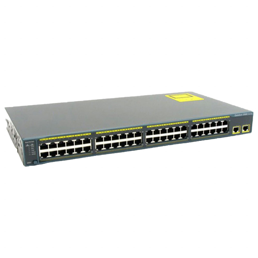سوئیچ شبکه 50 پورت سیسکو مدل WS-C2960+48TC-L